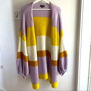 SOLD-ASOS OVERSIZED CARDIGAN